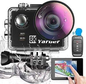 دوربین فیلم برداری ورزشی یاربر مدل action cam AR01 8K